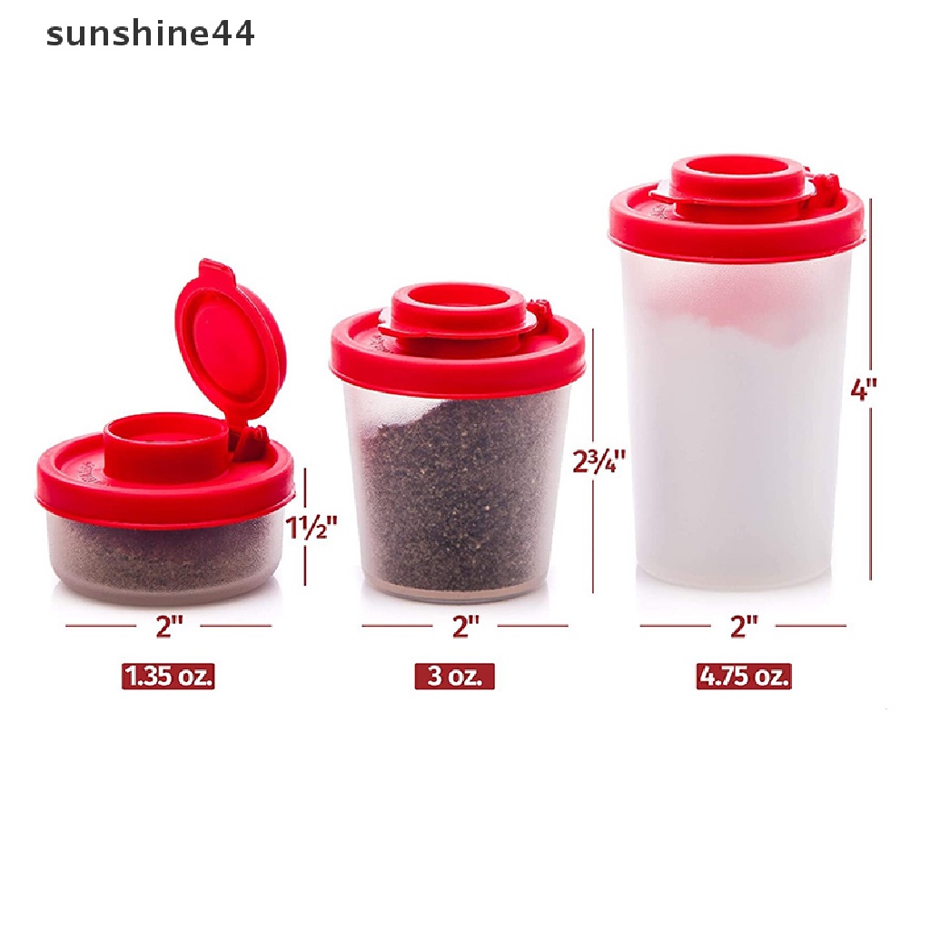 Sunshine 1PC Botol Shaker Merica / Garam Mini Anti Lembab