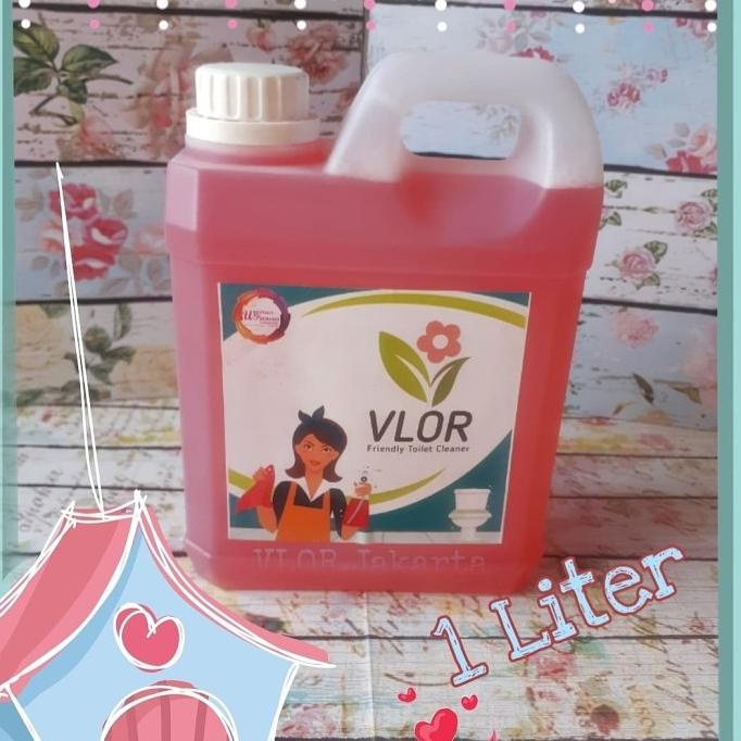 VLOR 1 Liter Cairan Pembersih Kamar Mandi Friendly Toilet Cleaner