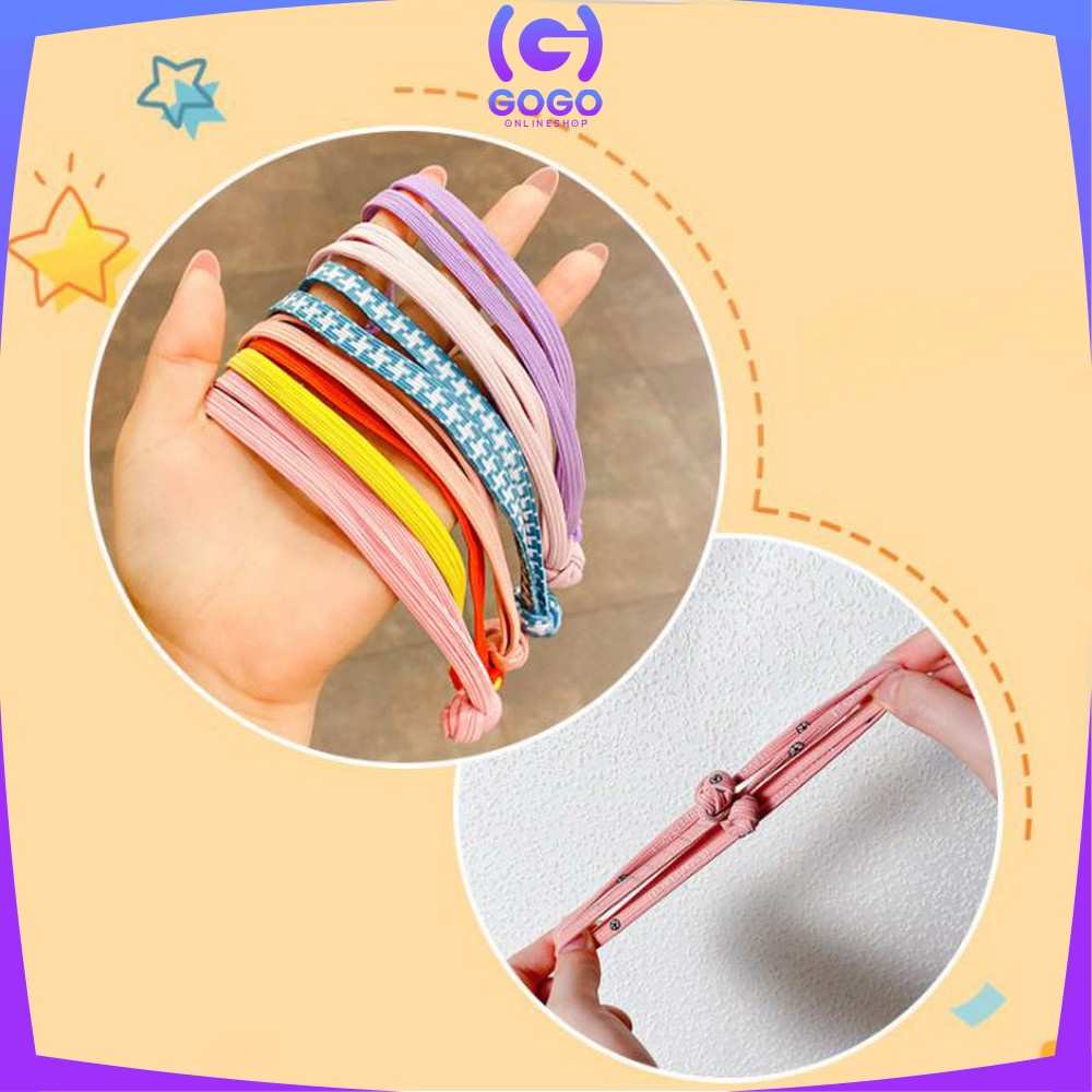 GOGO-C334 Karet Ikat Rambut Elastis Scrunchie Rubber Band / Karet Rambut Anak / Kuncir Rambut Wanita / Ikat Rambut Korean Style