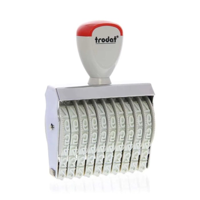 

Menakjubkan Stempel Trodat Numbering 15910 Original Terbatas