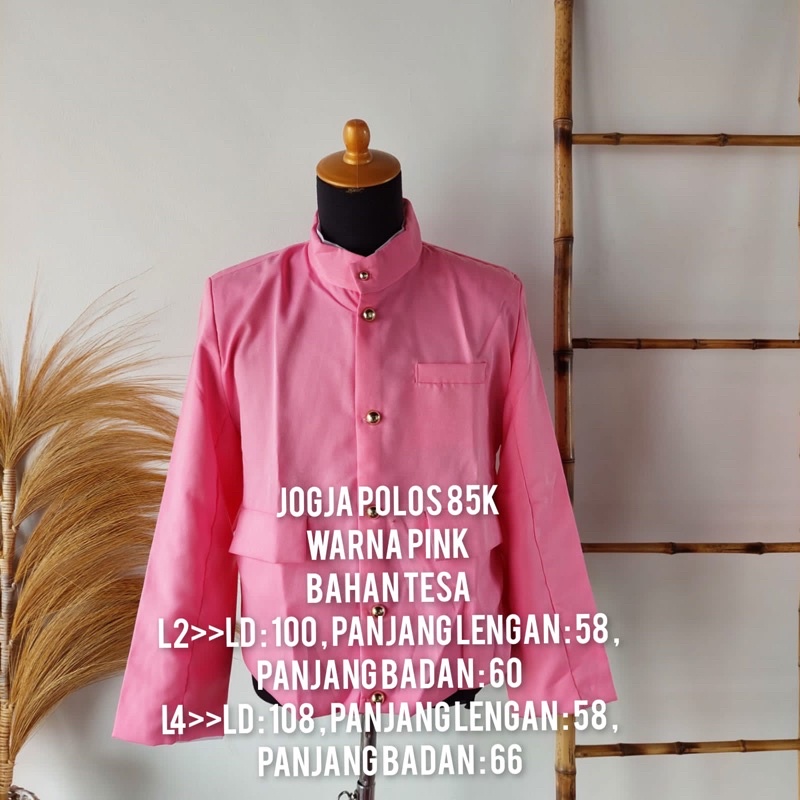 beskap jogja pink