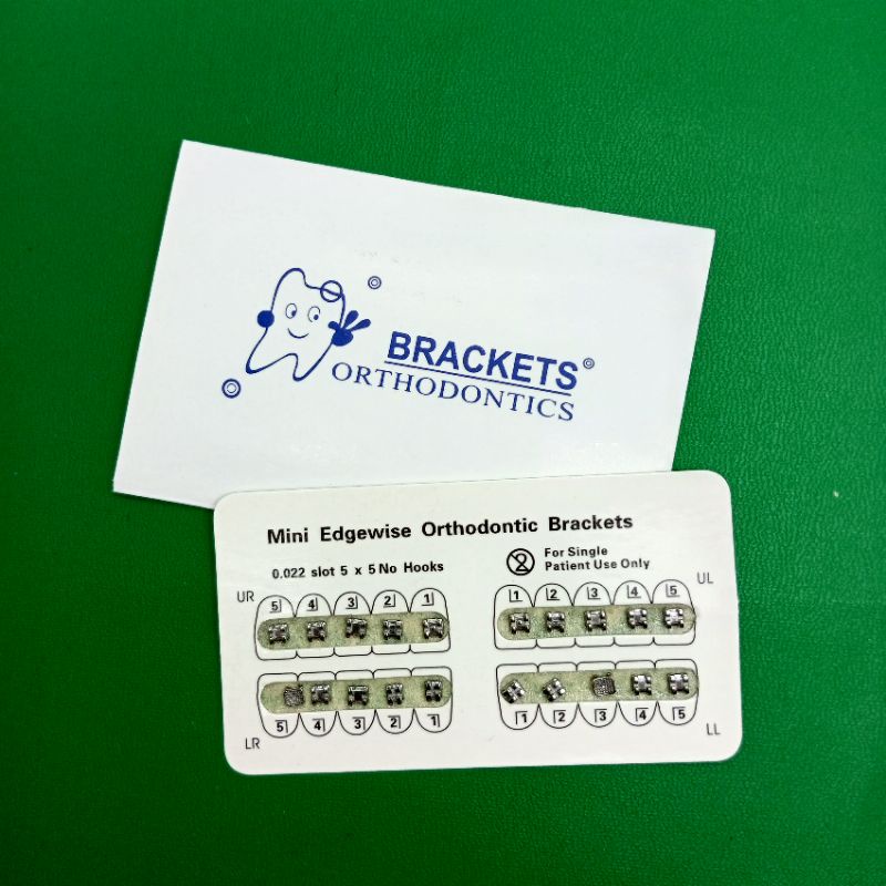 Bracket behel amplop mini edgewise