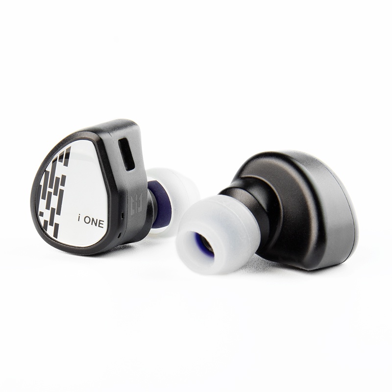 Tri i Earphone In Ear HiFi Single Dynamic Unit IEM Dengan Kabel Silver Murni