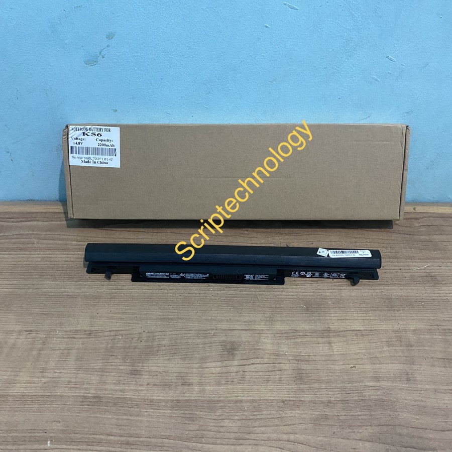 Baterai Laptop Original Asus A46C A46CB A46CM K46CB K46CM S46C S46CM A41-K56