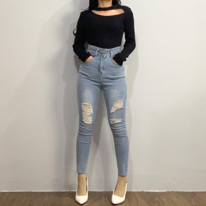 [LUXE.DLABEL] - E40 Jeans | Celana panjang Highwaist wanita Jeans import premium Jeans wanita polos ripped jeans High waist jeans wanita bkk Skinny Jeans High waist Baggy jeans Wideleg Jeans Kulot jeans Boyfriend jeans Wanita Kargo Jeans