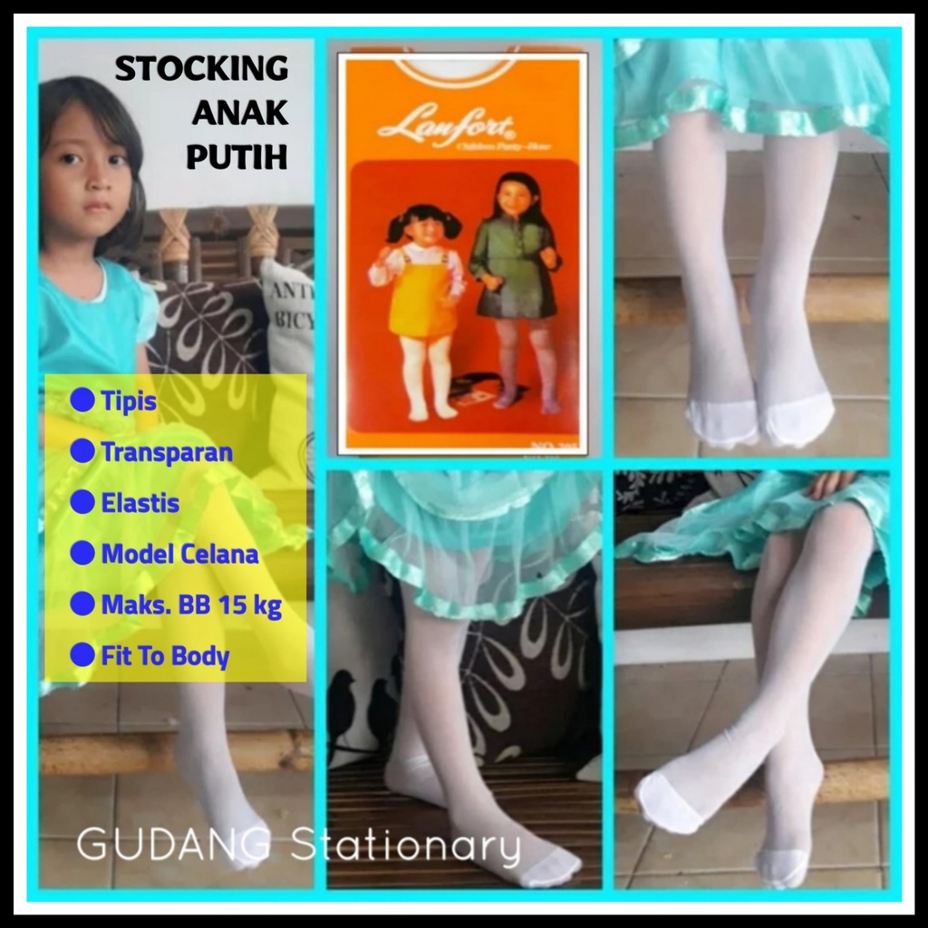 Stocking Anak LANFORT 205 Putih