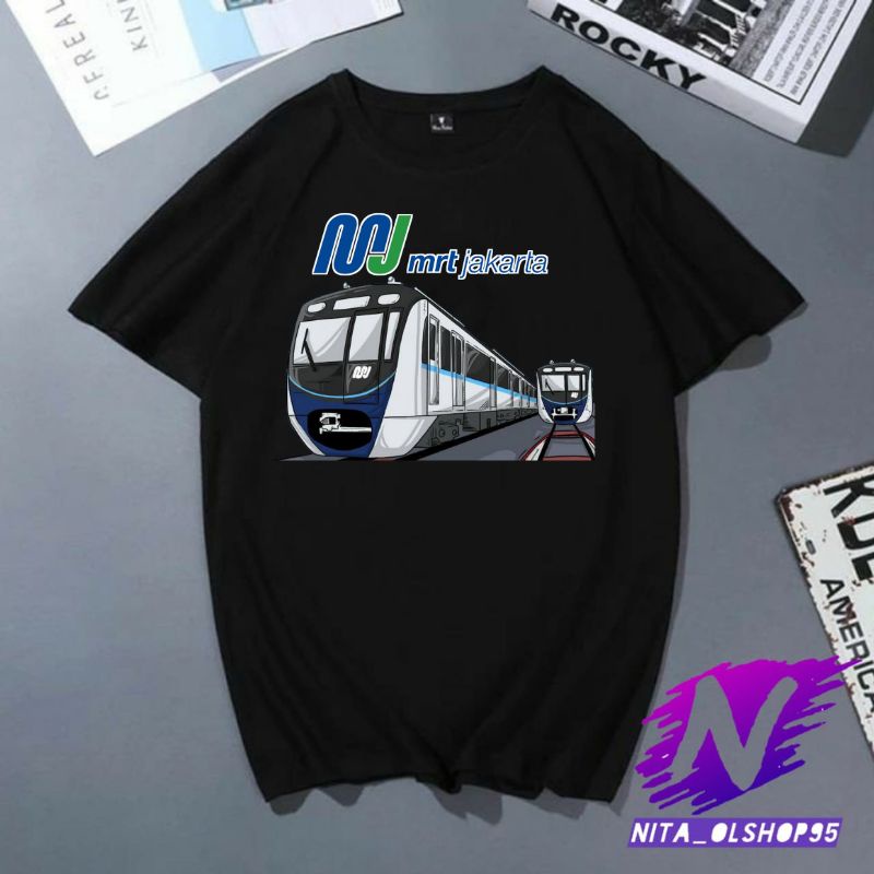 baju anak mrt jakarta kaos anak kereta api mrt jakarta