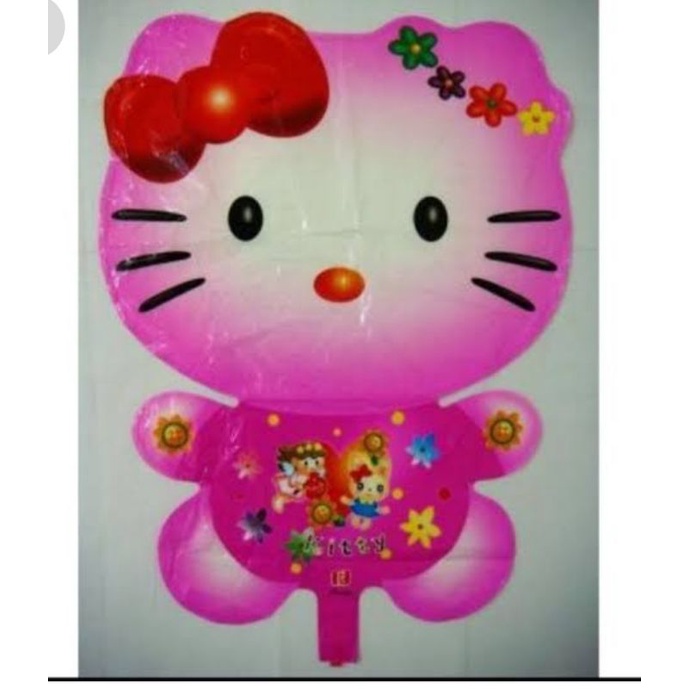 Balon Foil Hello kitty sedang