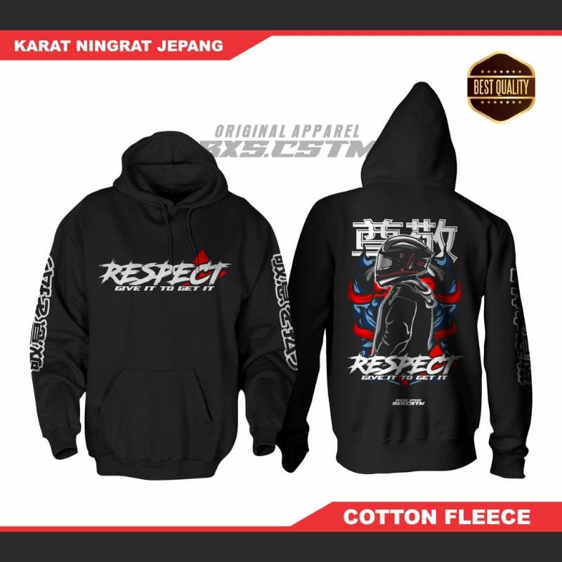 Hoodie Prostreet Cross Line Jaket Sweater Prostreet Do Not Cross