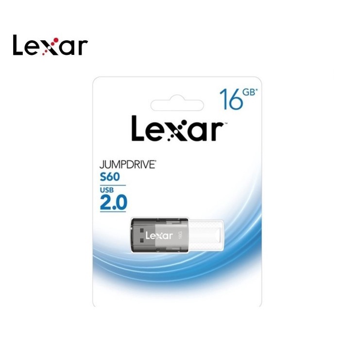 Lexar Flashdisk 16GB USB 2.0 JumpDrive S60