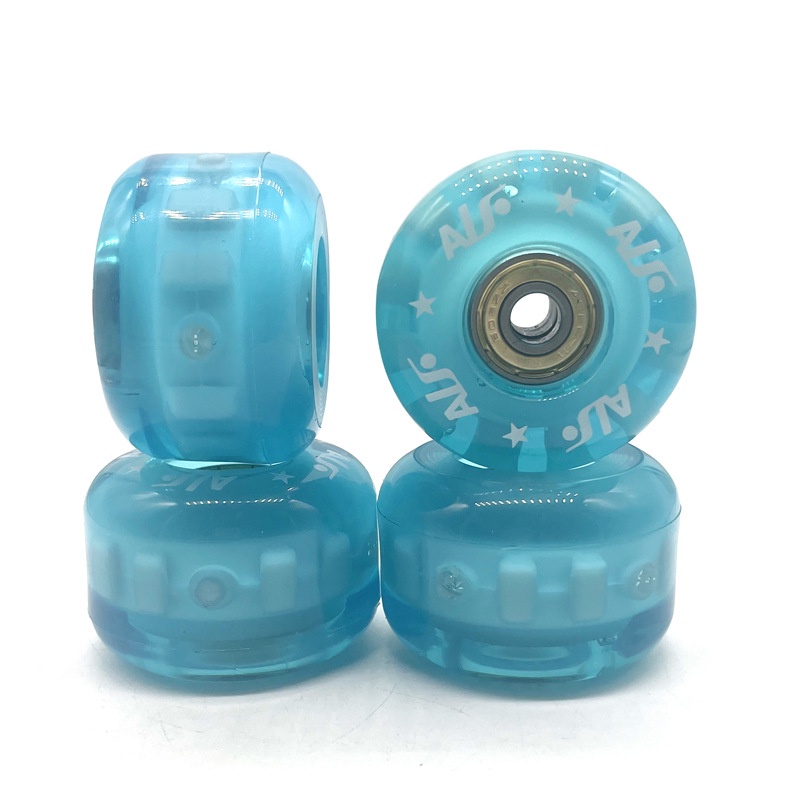 Roda Skateboard 5436 Bahan PU Transparan Elastis