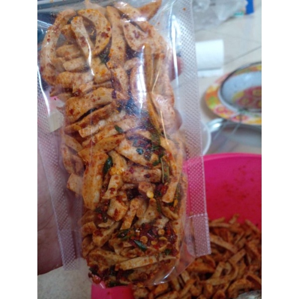 

Cemilan Basreng Bojot Pedas 100gr