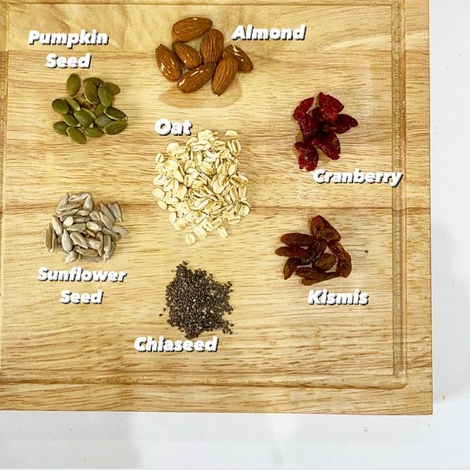 

GRATIS ONGKIR✅Granola Nutriland 1kg Sarapan Sehat Praktis Sereal Oatmeal|SQ7