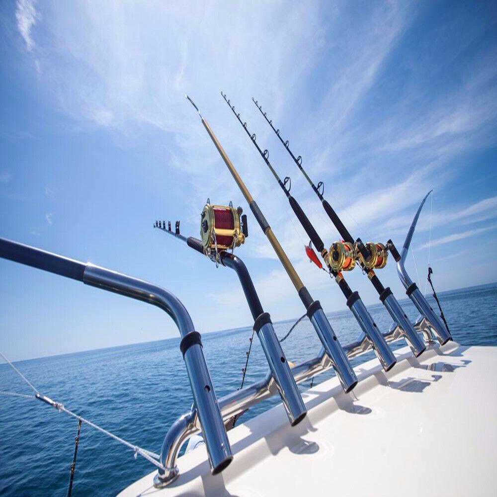Top Fishing Rod Holder 19-25mm Marine Hardware Aksesoris Perahu Rel Dudukan Rel