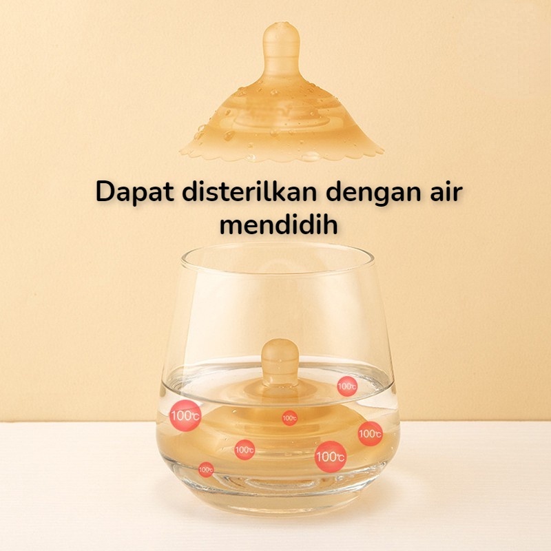 Pelindung Puting Ibu Menyusui Untuk Bayi Tumbuh Gigi / Nipple Shield Bahan Silikon / Nipple Pad/ Nipple Cover Pelindung Puting Bahan Silikon Untuk Menyusui Nipple Shiled Breast Pad Pelindung Puting Susu IBU Silikon BPA Free Dot Puting Susu IBU