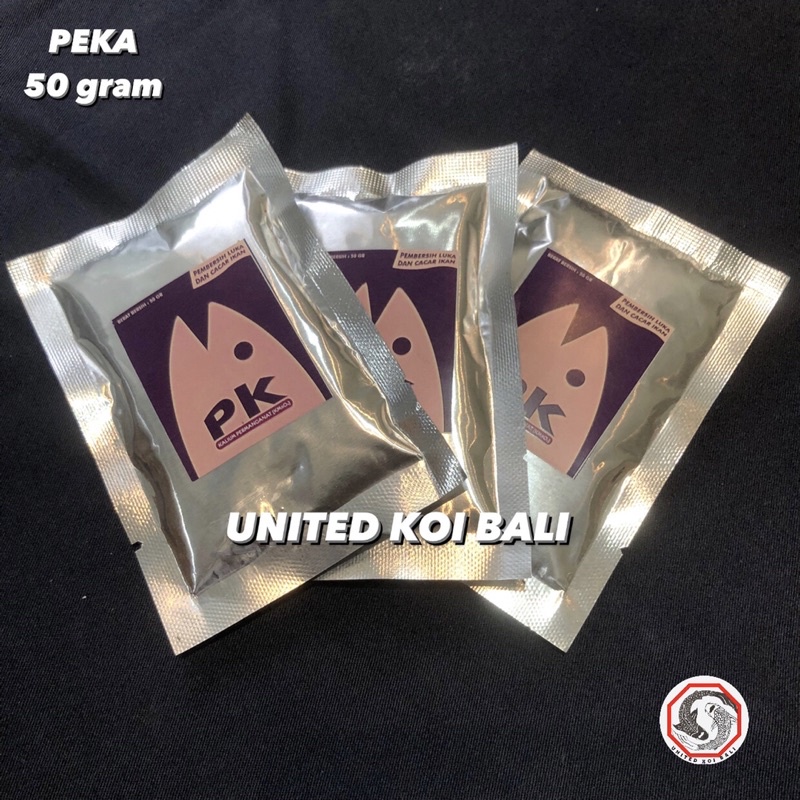 OBAT PEKA KARANTINA IKAN 50 GRAM OBAT PK IKAN KOI