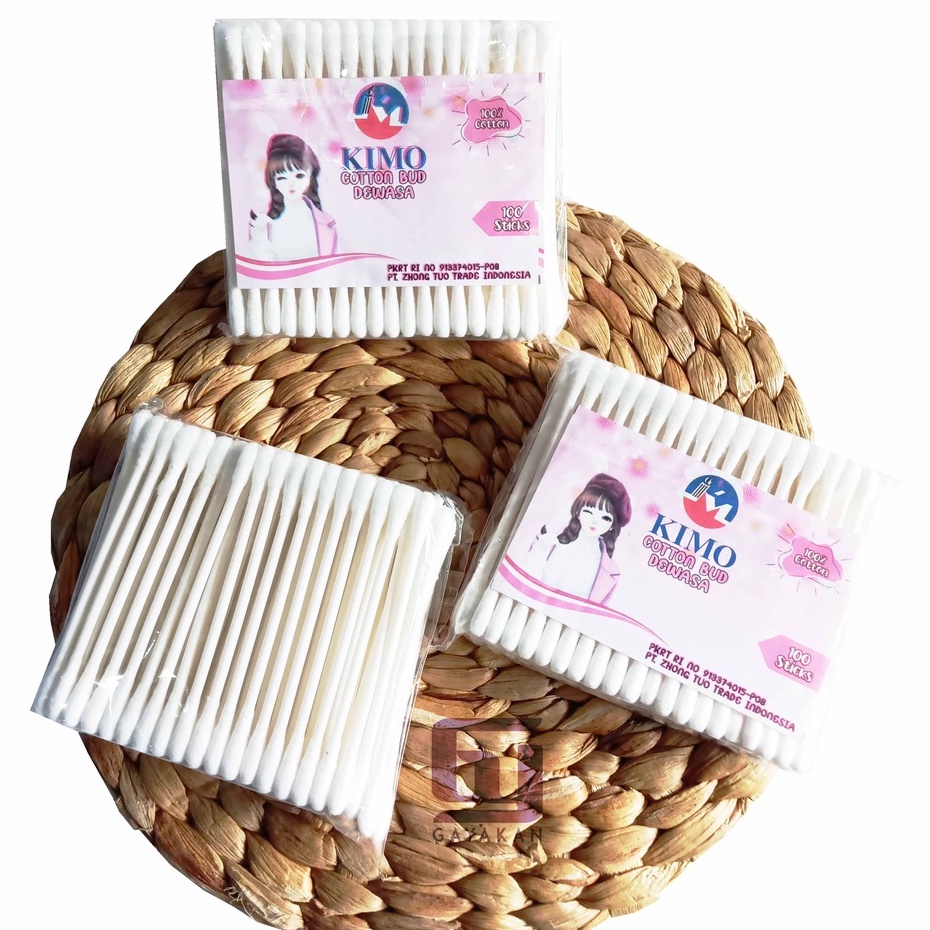 Korek Kuping Kapas Cotton Bud Ukuran Dewasa