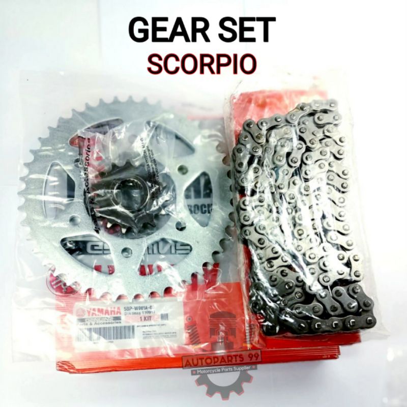 Gear Set Scorpio Yamaha Kualitas Premium | Gear Set Yamaha Scorpio | Gir Set Scorpio