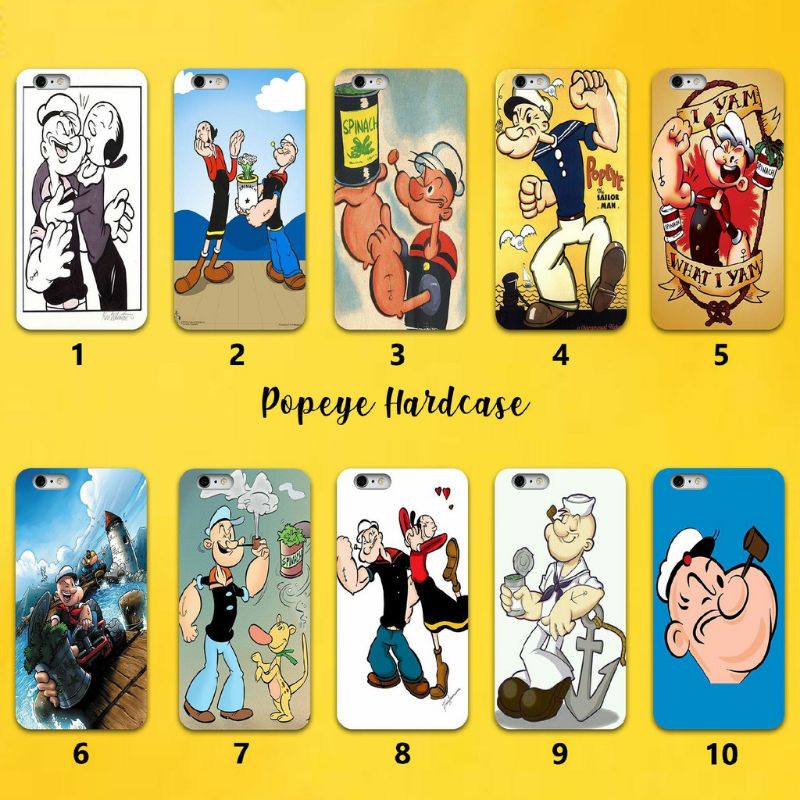 SOFTCASE HP JANGKAR POPEYE PELAUT, CASE CUSTOM POPEYE, CASE PELAUT