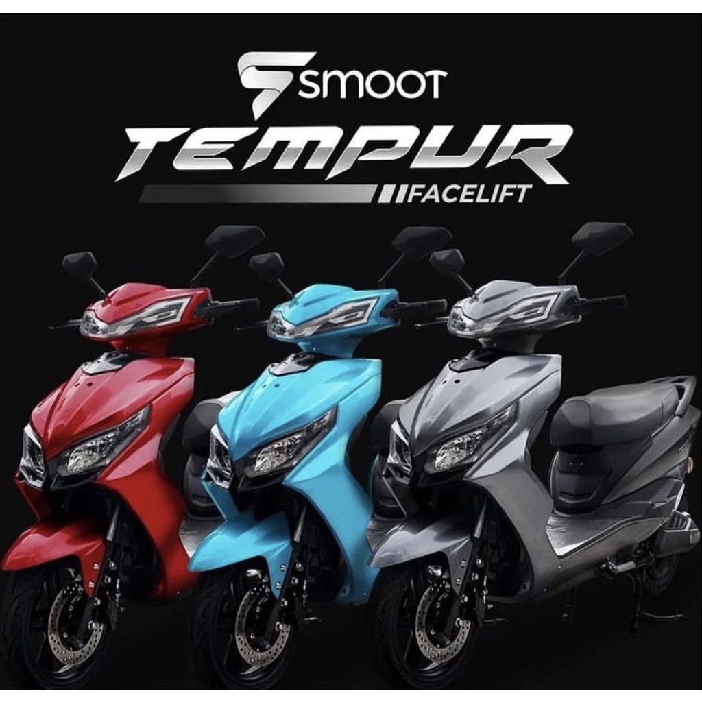 SMOOT Tempur Facelift sepeda motor listrik