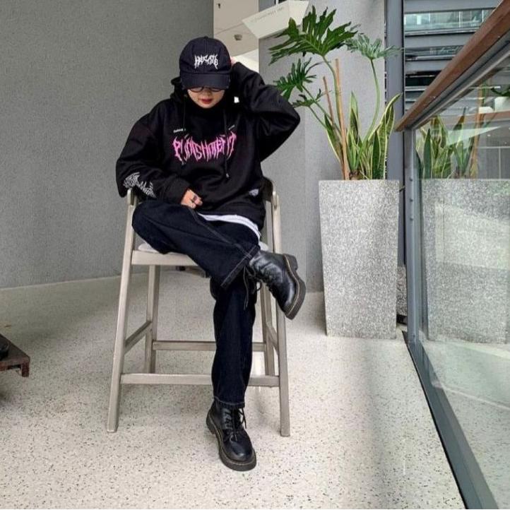 Langsung Kirim PUNISHMENT Hoodie crop/TERLARIS/Pleasurecostumer/ORIGINAL/LOCALBRAND