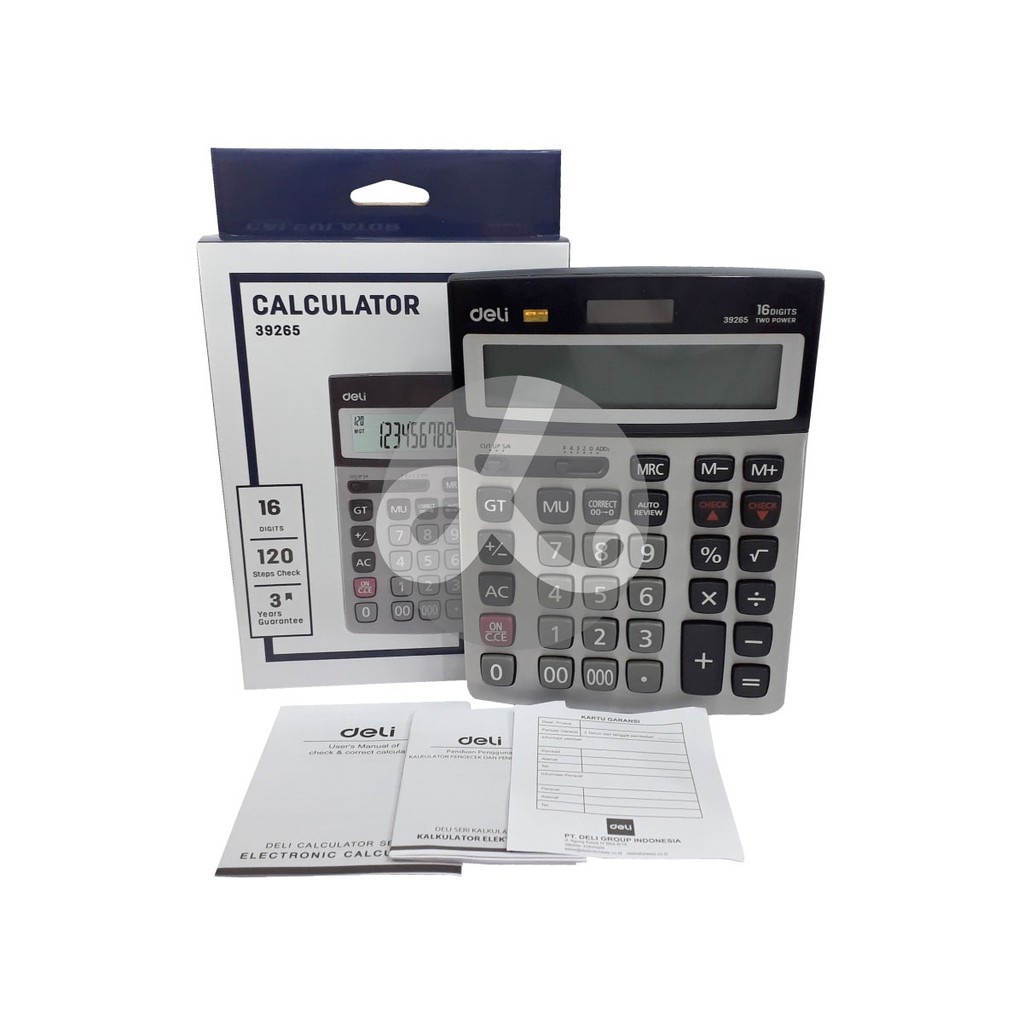 

Calculator Kalkulator Deli E 39265 Dekstop Calculator