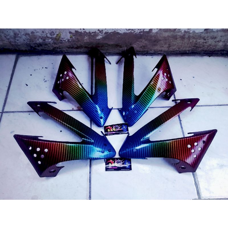 cover sayap tangki Vixion lama old motif coak bebas Request nama