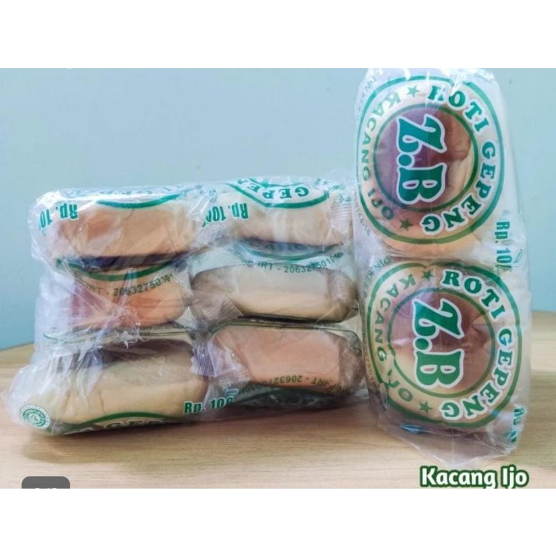 

Roti Gepeng ZB kacang ijo isi 6 pcs