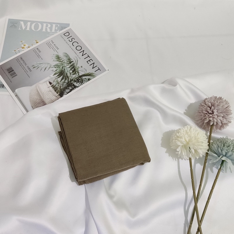 Paris Premium Voal // Paris Premium // Segi Empat Paris Polos-deep army