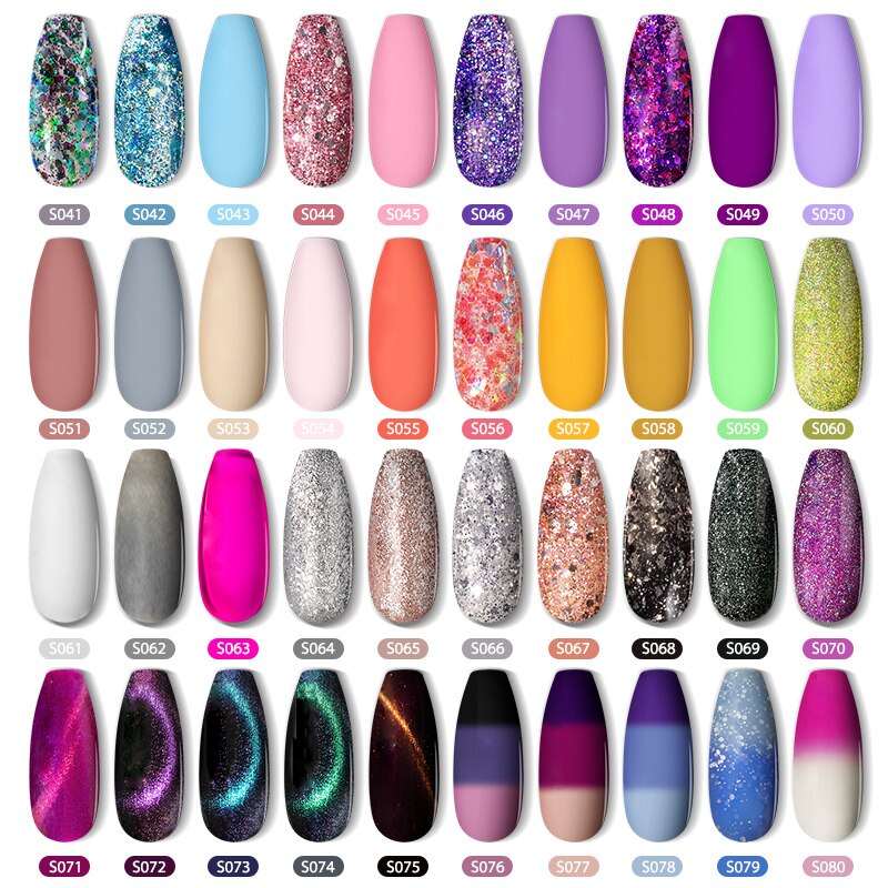(S51-80) ROSALIND / ROSALIND Gel Nail Polish UV Led Nail Art / Kutek / Cat Kuku