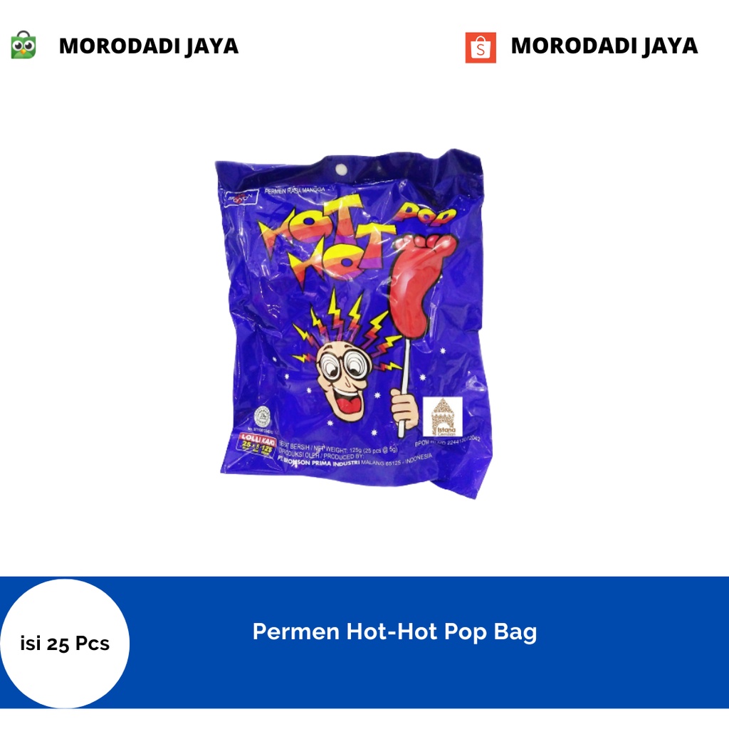 

Permen Kaki Hot-Hot Pop Bag