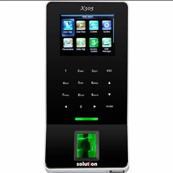 

Solution X305 Mesin Absen Absensi Sidik Jari Fingerprint +Access Door