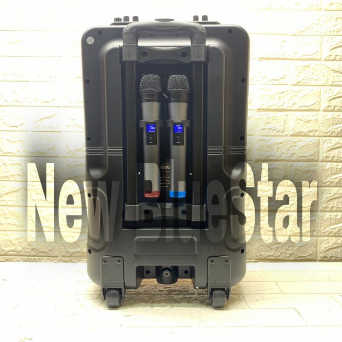 Speaker Portable Wireless Noise 899 Video Original 10 Inch Layar 15 In Murah Promo