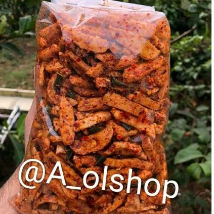 

Super Untung--Basreng pedas extra daun jeruk basreng baso goreng stik bantat pedas isi 500grm