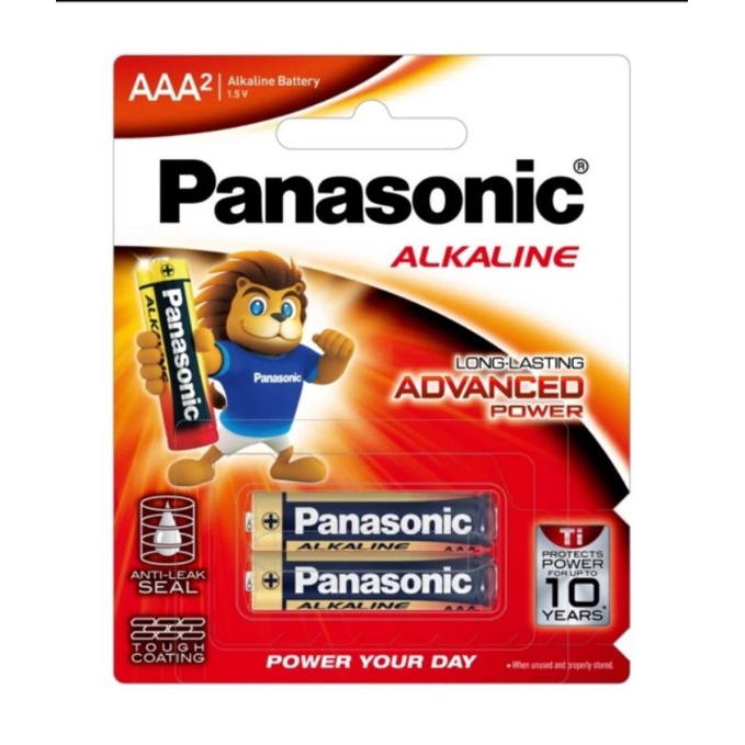 Batre alkaline AAA Panasonic isi 2 pcs / A3 Original