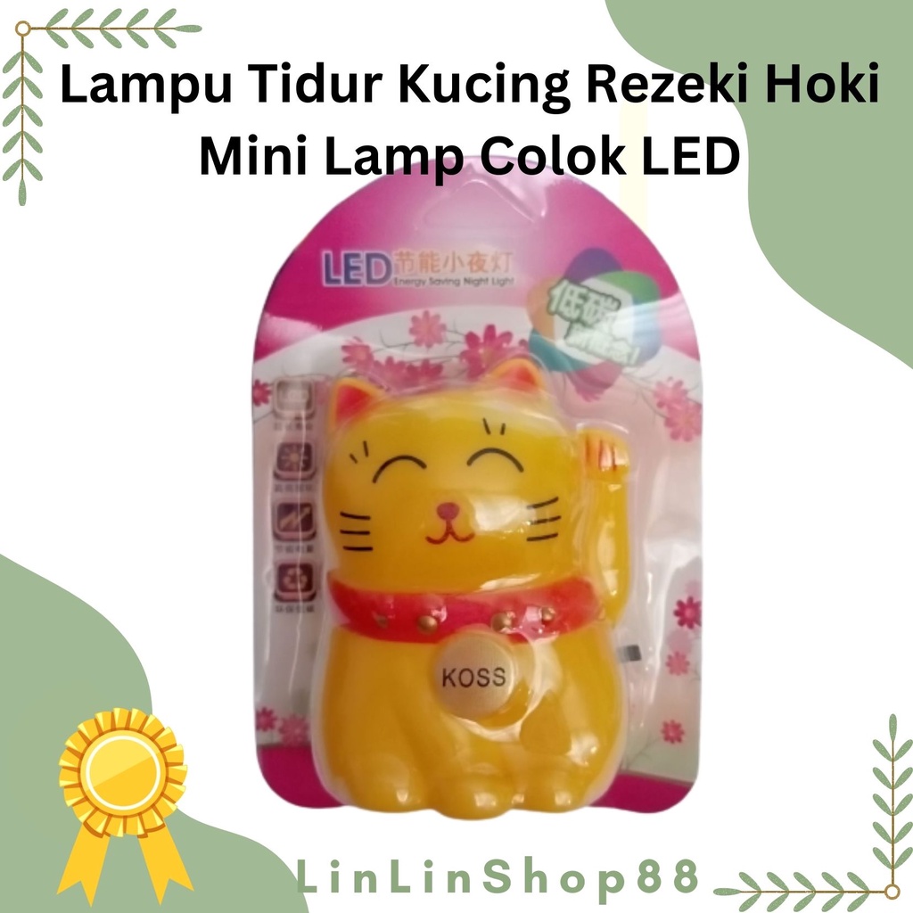 Lampu Tidur Unik Colok LED Mini Lamp