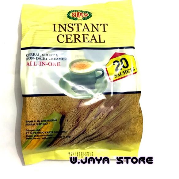 

HARGA GROSIR Super Instant Cereal vanilla 600g / 20sachet serbuuu !