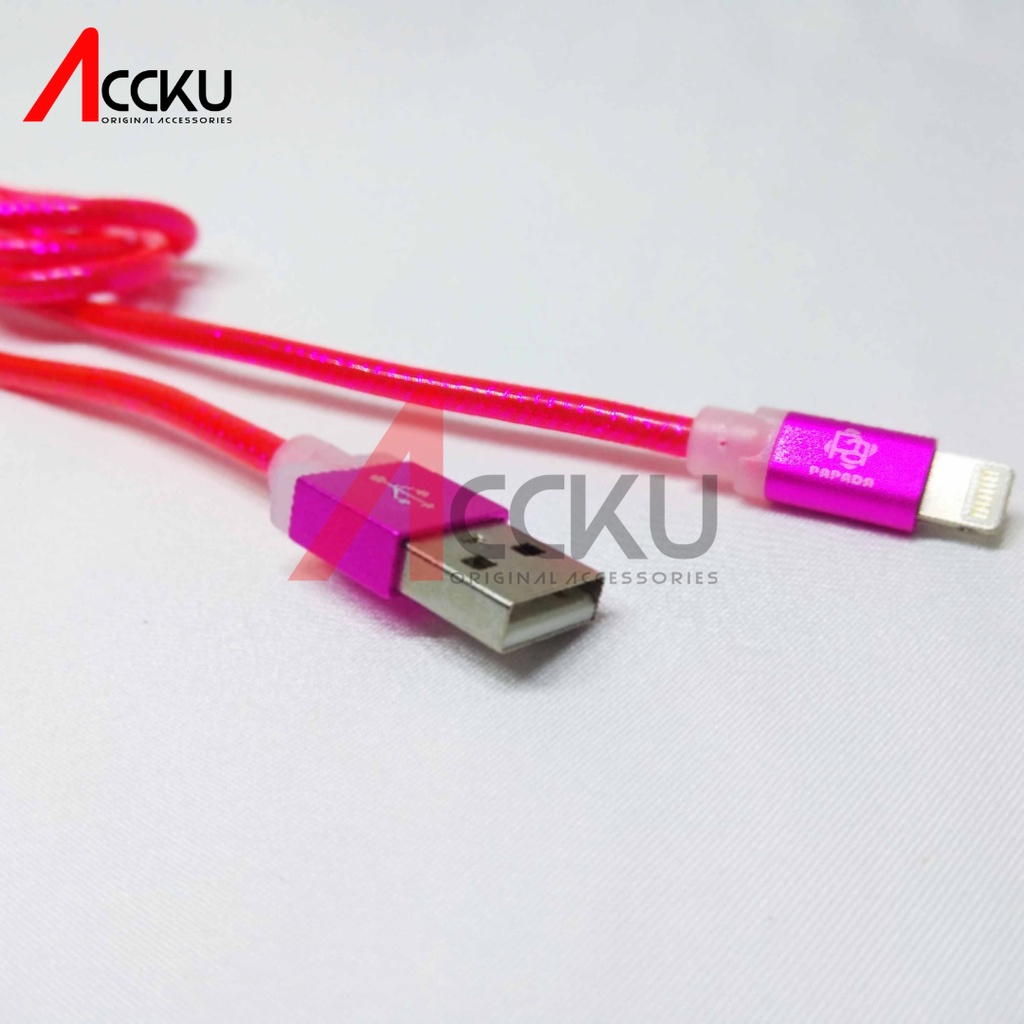 Lightning Kabel data Murah Kabel Charger Lightning Papada PA-02