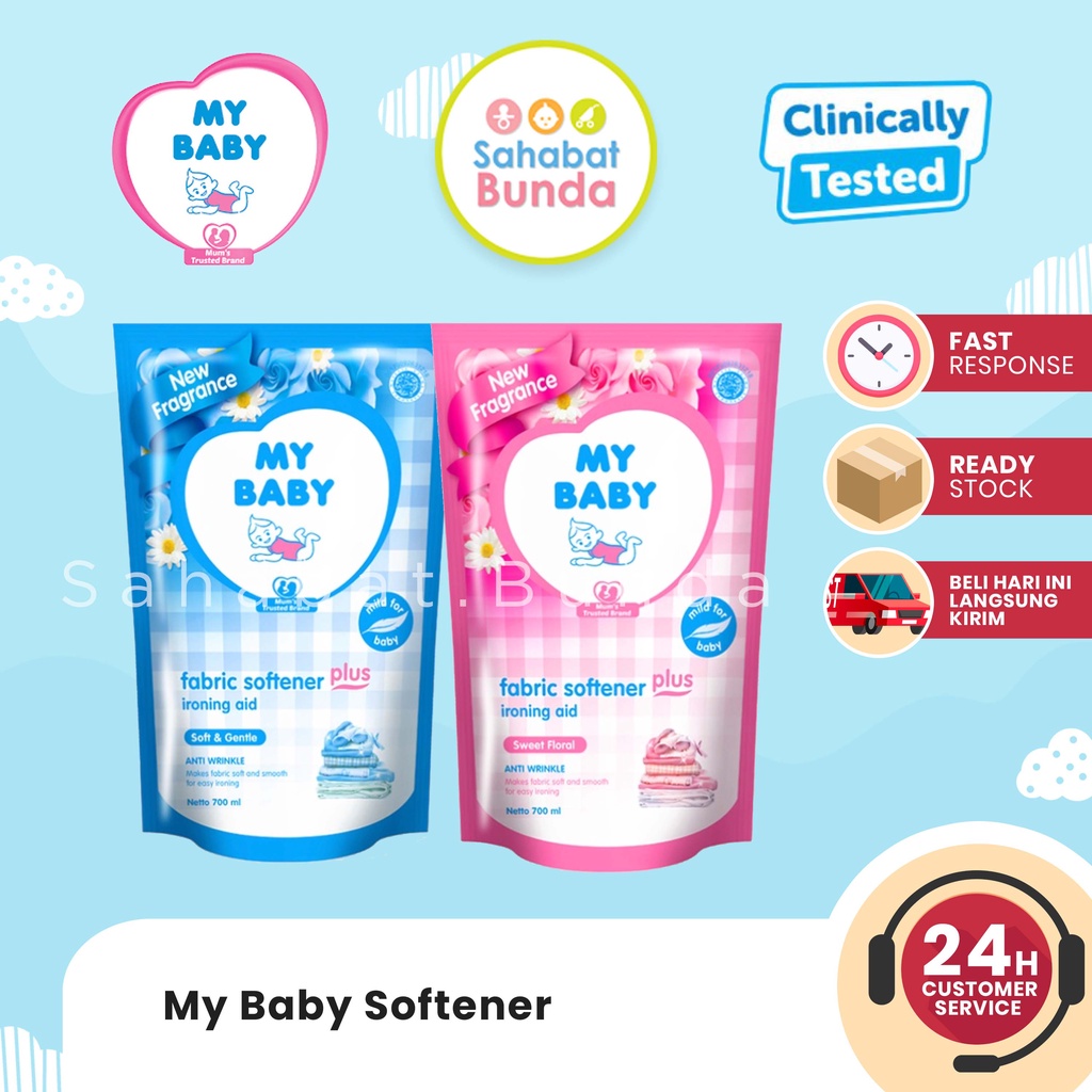 MY BABY Pelembut Pakaian Bayi Softener 1500ml