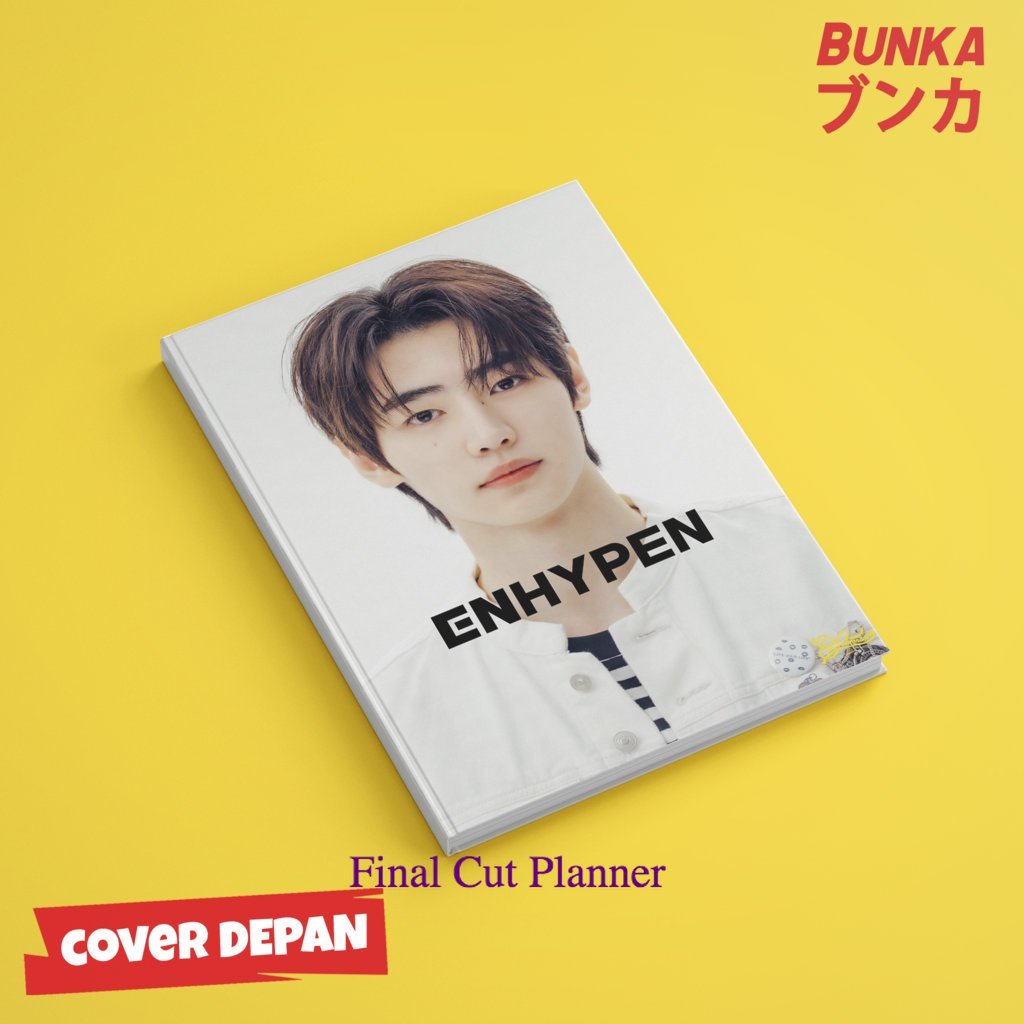 

Notebook KPOP Enhypen Sunghoon Hardcover A5 Buku Tulis Catatan Notes Agenda Planner Jurnal .