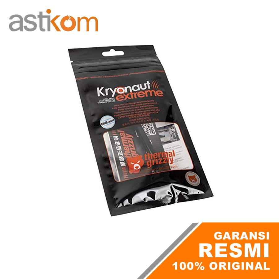 Thermal Paste Thermal Grizzly Kryonaut EXTREME 2 Gram | By Astikom