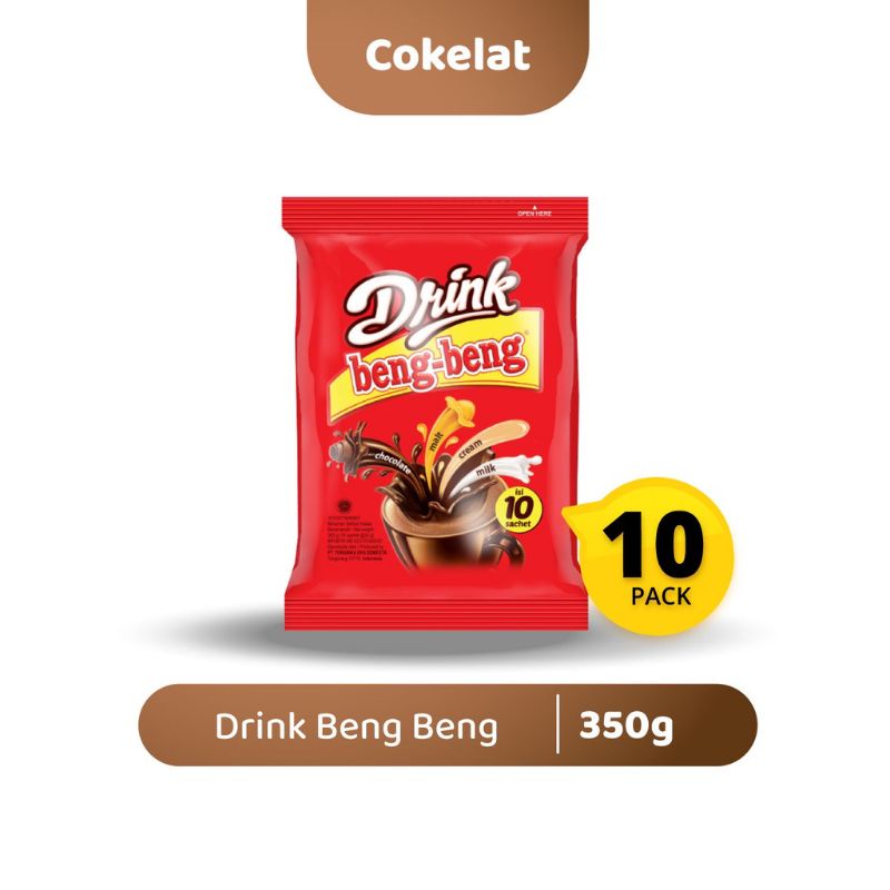 

Jingga® Beng beng Choco Drink - Minuman Coklat Renteng