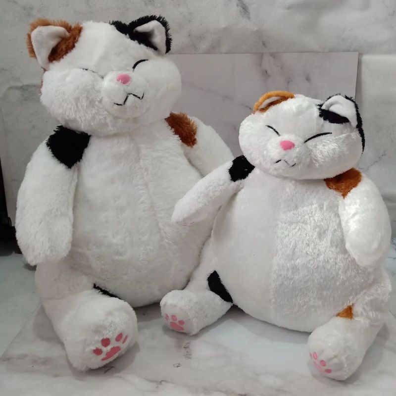 BNK BONEKA CAT KUCING DUDUK LUCU GEMBUL