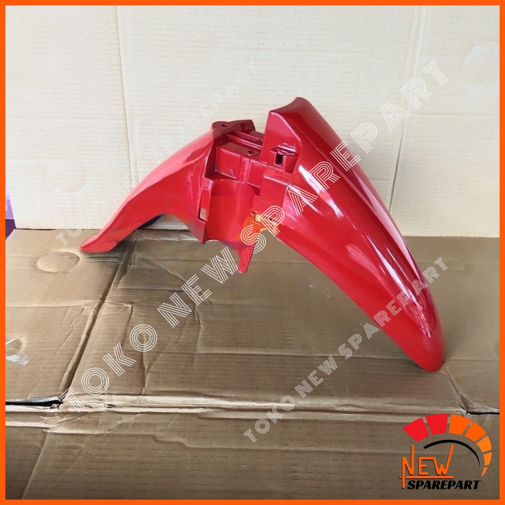 SPAKBOR DEPAN SUPRA X LAMA/ SUPRA FIT LAMA MERAH