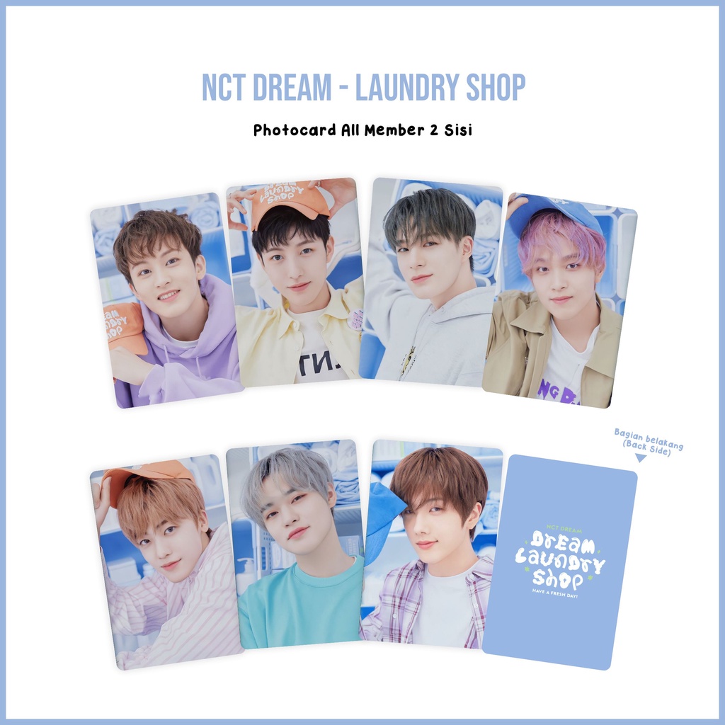 [SET] Potocard NCT Dream Laundry Shop