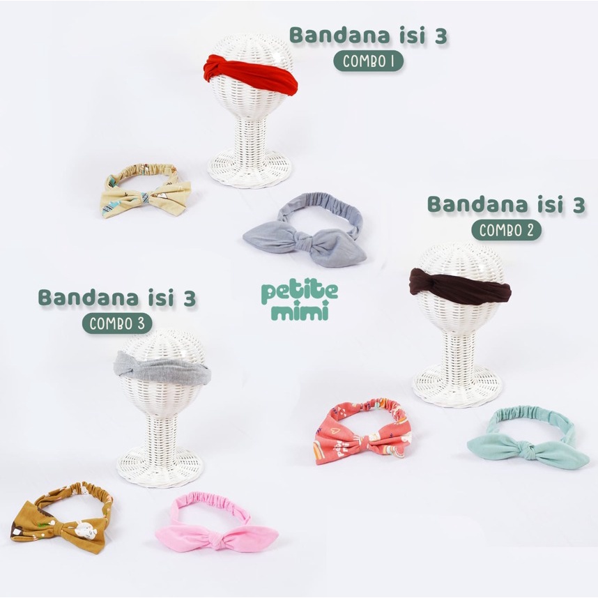 Petite Mimi - Bandana Set Combo