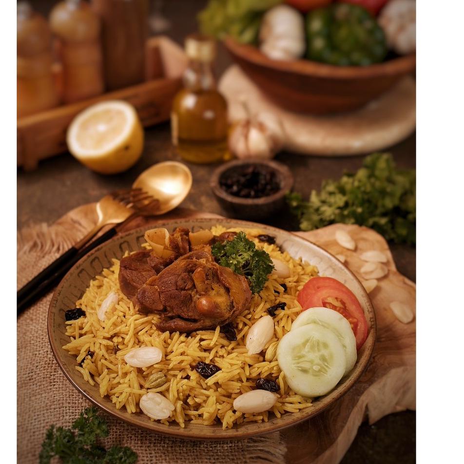 

10.10 Fasion sale BERAS BASMATI (KEMASAN 350GRAM) + BUMBU NASI KEBULI | NASI BIRYANI | NASI MANDHI | FREE KISMIS buruan
