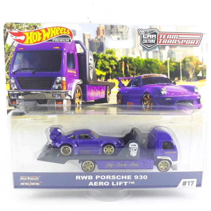 Hotwheels Team Transport Rwb Porsche 930 Aero Lift Car Culture