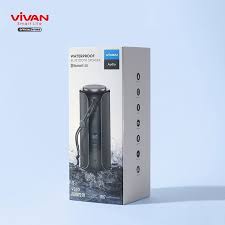 VIVAN Bluetooth Speaker VS30 Portable Waterproof IPX7 Subwoofer