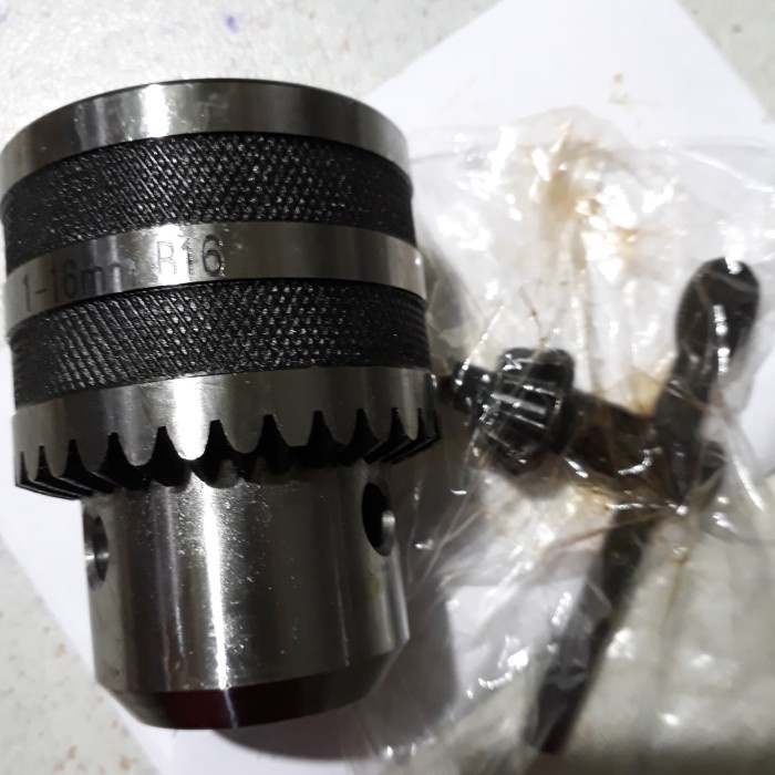 Kepala Bor B16 16 mm Solid Heavy duty / Drill Chuck Bor Magnet
